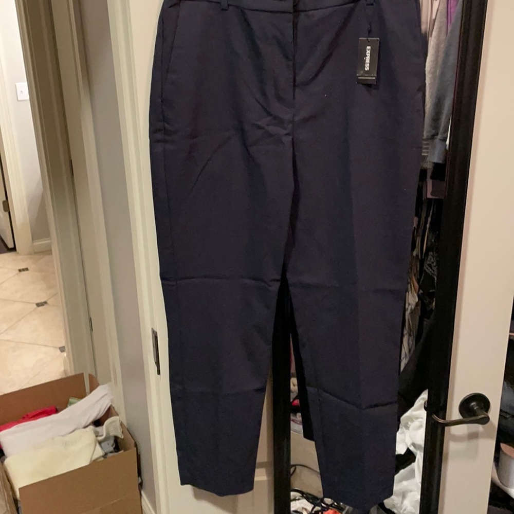 Express ankle high rise pants